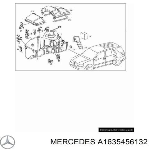Модуль управління ESP A1635456132 MERCEDES