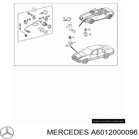 Пристрій полегшення пуску (електрофакельним) термостарт A6012000096 MERCEDES