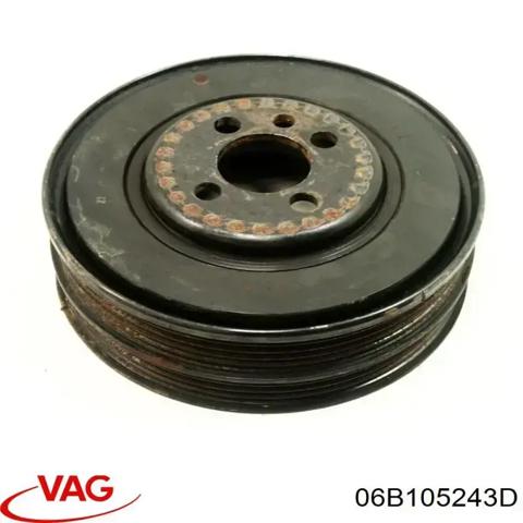 Шків колінвала (демпфер ) 06B105243D VAG