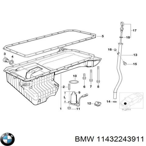 Щуп масляний 11432243911 BMW