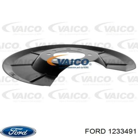 Захисний кожух гальмівного диска, заднього 1233491 FORD