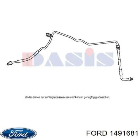 Шланг кондиціонера, від радіатора до випарника 1491681 FORD