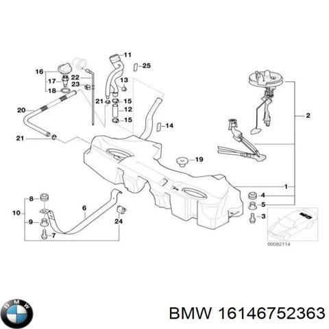 Бак паливний додатковий 16146752363 BMW