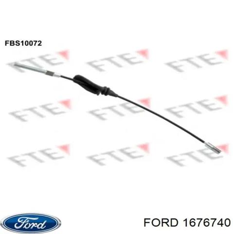 Трос стоянкового гальма передній 1676740 FORD