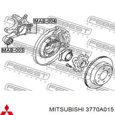 Цапфа поворотного кулака 3770A015 MITSUBISHI