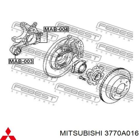 Цапфа поворотного кулака 3770A016 MITSUBISHI