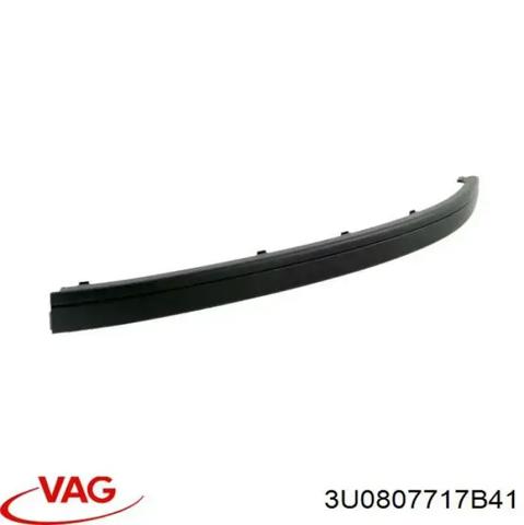 Молдинг переднього бампера, лівий 3U0807717B41 VAG
