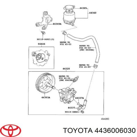 Бак масляний 4436006030 TOYOTA