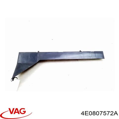 Кронштейн бампера заднього, правий 4E0807572A VAG