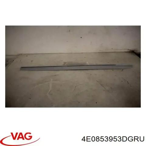 Молдинг дверей водія верхній 4E0853953DGRU VAG