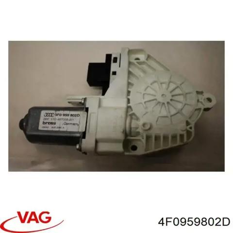 Мотор склопідйомника дверей передніх, правих 4F0959802D VAG