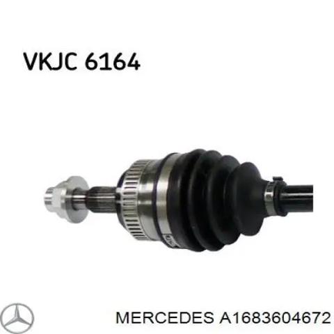 Привід передній правий A1683604672 MERCEDES