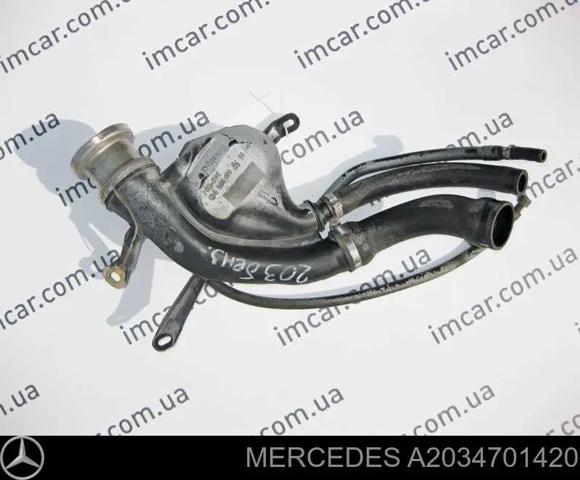 Шланг заливної горловини, паливного бака A2034701420 MERCEDES