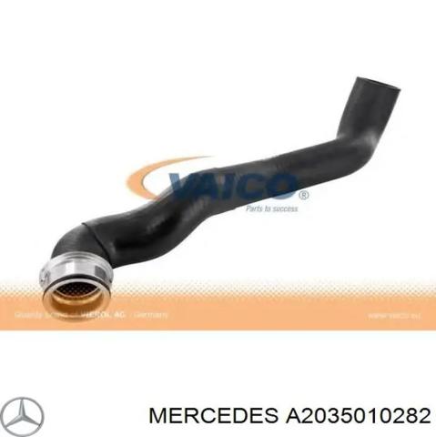 Шланг/патрубок радіатора охолодження, нижній A2035010282 MERCEDES