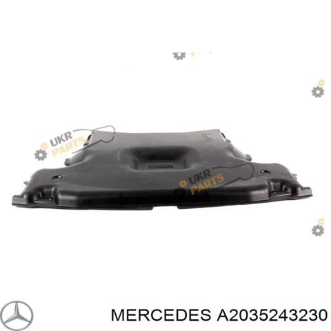 Захист піддона двигуна A2035243230 MERCEDES