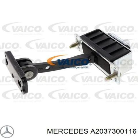 Обмежувач відкриття дверей, задній A2037300116 MERCEDES