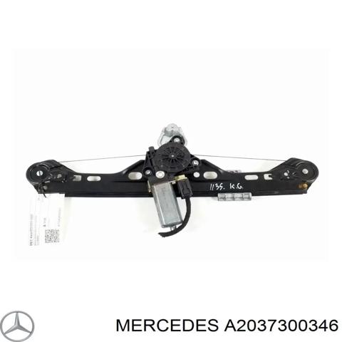 Склопідйомник задніх лівих дверей A2037300346 MERCEDES