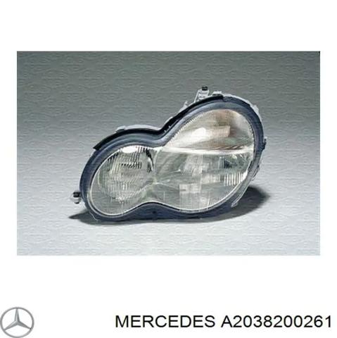 Фара передня права A2038200261 MERCEDES