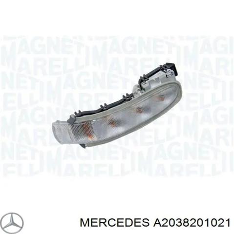 Покажчик повороту дзеркала, правий A2038201021 MERCEDES