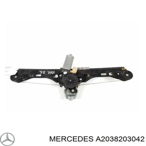 Мотор склопідйомника дверей задніх, правих A2038203042 MERCEDES