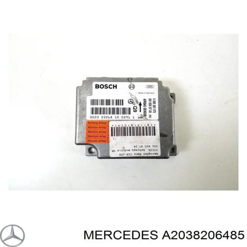 Модуль-процесор управління подушки безпеки A2038206485 MERCEDES