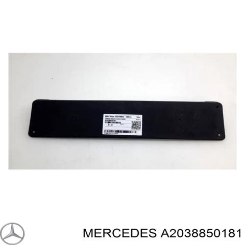 Рамка номерного знака автомобіля передня A2038850181 MERCEDES