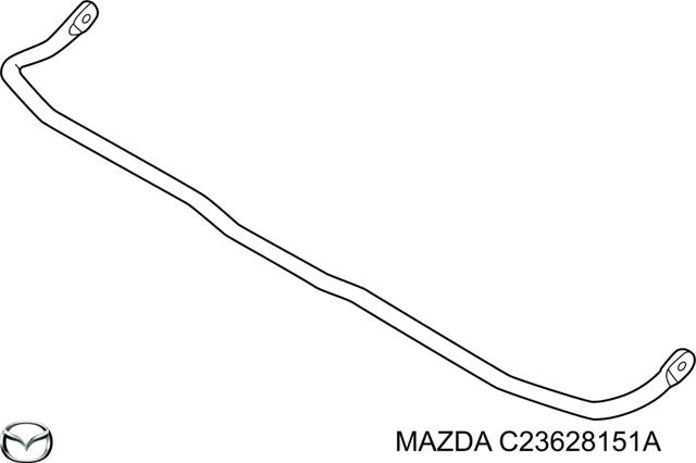 Стабілізатор задньої підвіски C23628151A MAZDA