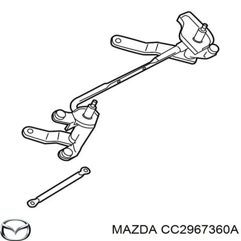 Трапеція двірників CC2967360A MAZDA