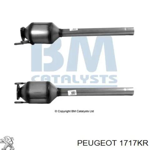 Перетворювач відпрацьованих газів 1717KR PEUGEOT