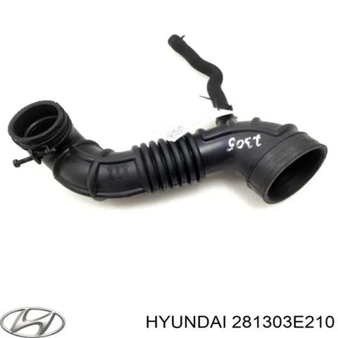 Патрубок повітряний, вихід повітряного фільтра 281303E210 HYUNDAI
