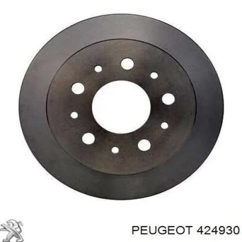 Дискові гальма 424930 PEUGEOT