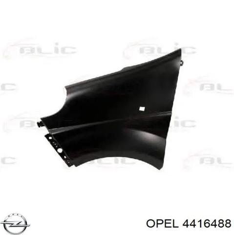 Ліве переднє крило 4416488 OPEL