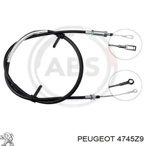 Трос ручного гальма передній 4745Z9 PEUGEOT