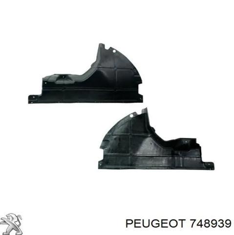 Захист двигуна, правий 748939 PEUGEOT