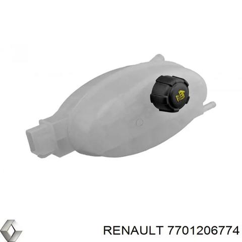 Водяний бачок системи охолодження 7701206774 RENAULT