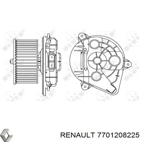 Моторчик пічки 7701208225 RENAULT