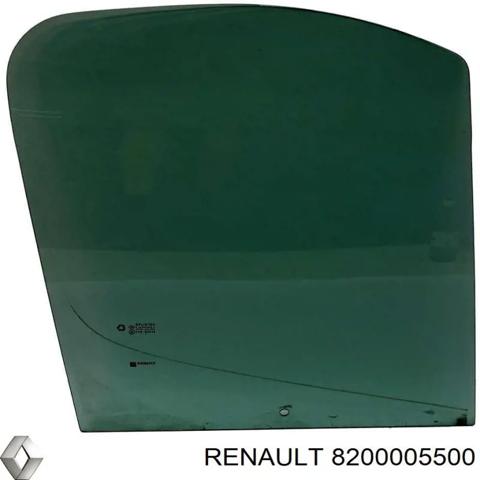 Скло передніх дверей, правих 8200005500 RENAULT