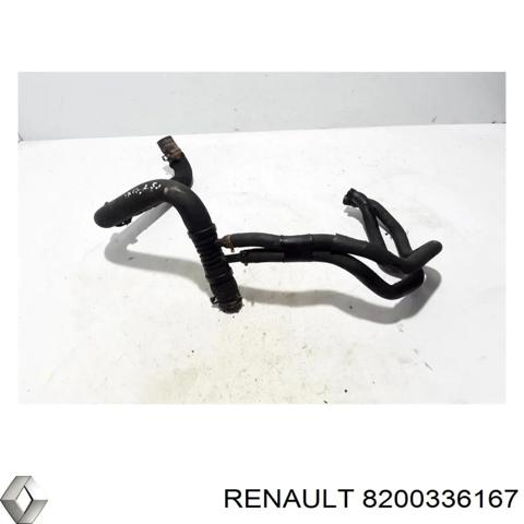 Шланг/патрубок радіатора охолодження, нижній 8200336167 RENAULT