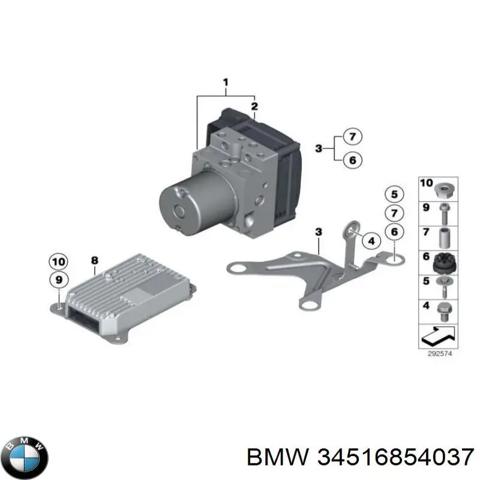 Гідроагрегат антиблокувальної системи 34516854037 BMW