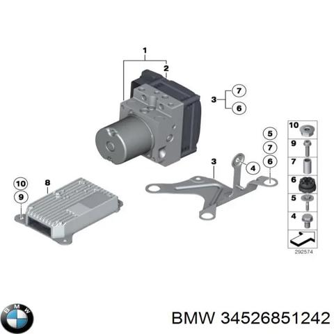 Модуль керування (ЕБУ) DSC 34526851242 BMW