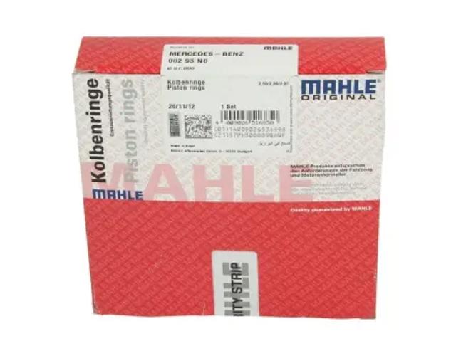 Кільця поршневі на 1 циліндр, STD. 00293N0 MAHLE