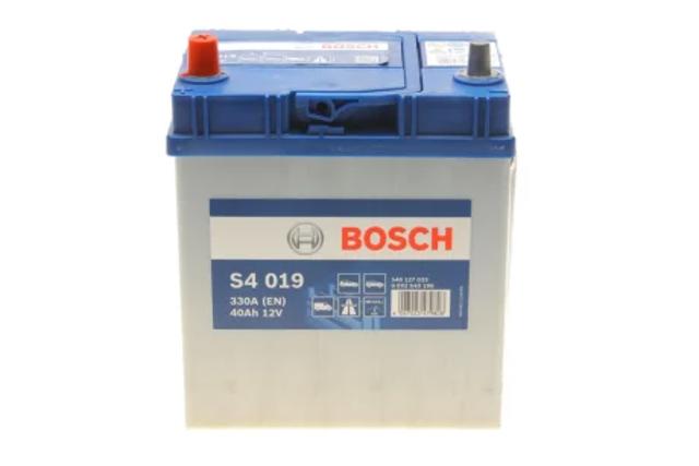Акумуляторна батарея, АКБ 0092S40190 BOSCH