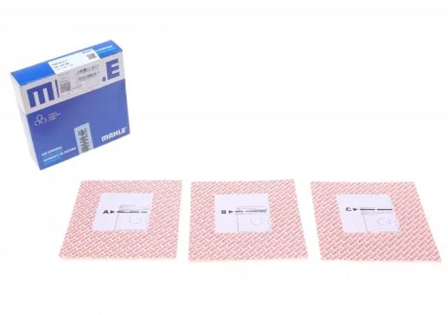 Комплект поршневих кілець на 1 циліндр, STD. 02193N0 MAHLE