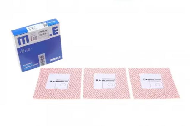 Комплект поршневих кілець на 1 циліндр, STD. 03996N0 MAHLE