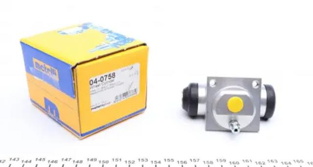 Циліндр гальмівний колісний/робітник, задній 040758 METELLI