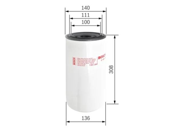 Маслофільтр 0451403208 BOSCH