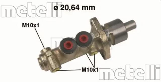 Циліндр гальмівний, головний 050149 METELLI