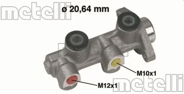 Циліндр гальмівний, головний 050224 METELLI