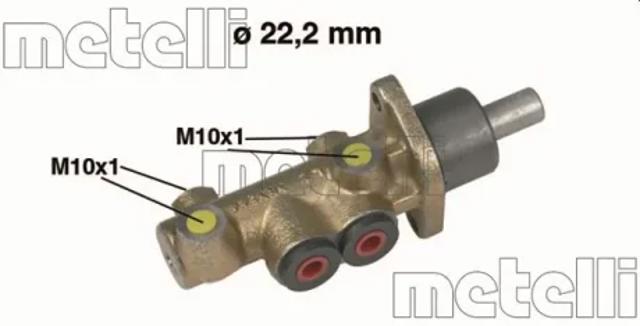 Циліндр гальмівний, головний 050278 METELLI