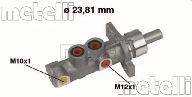 Циліндр головний гальма (Гідротормоз) 050358 METELLI
